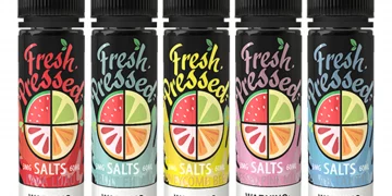 Fresh Pressed Salts Honeycomb Berry at Smoke Shop.